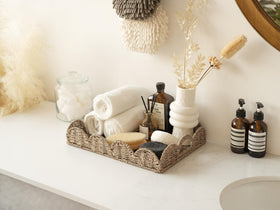 StorageWorks kitchen island tray for quick, decorative catch-all use.