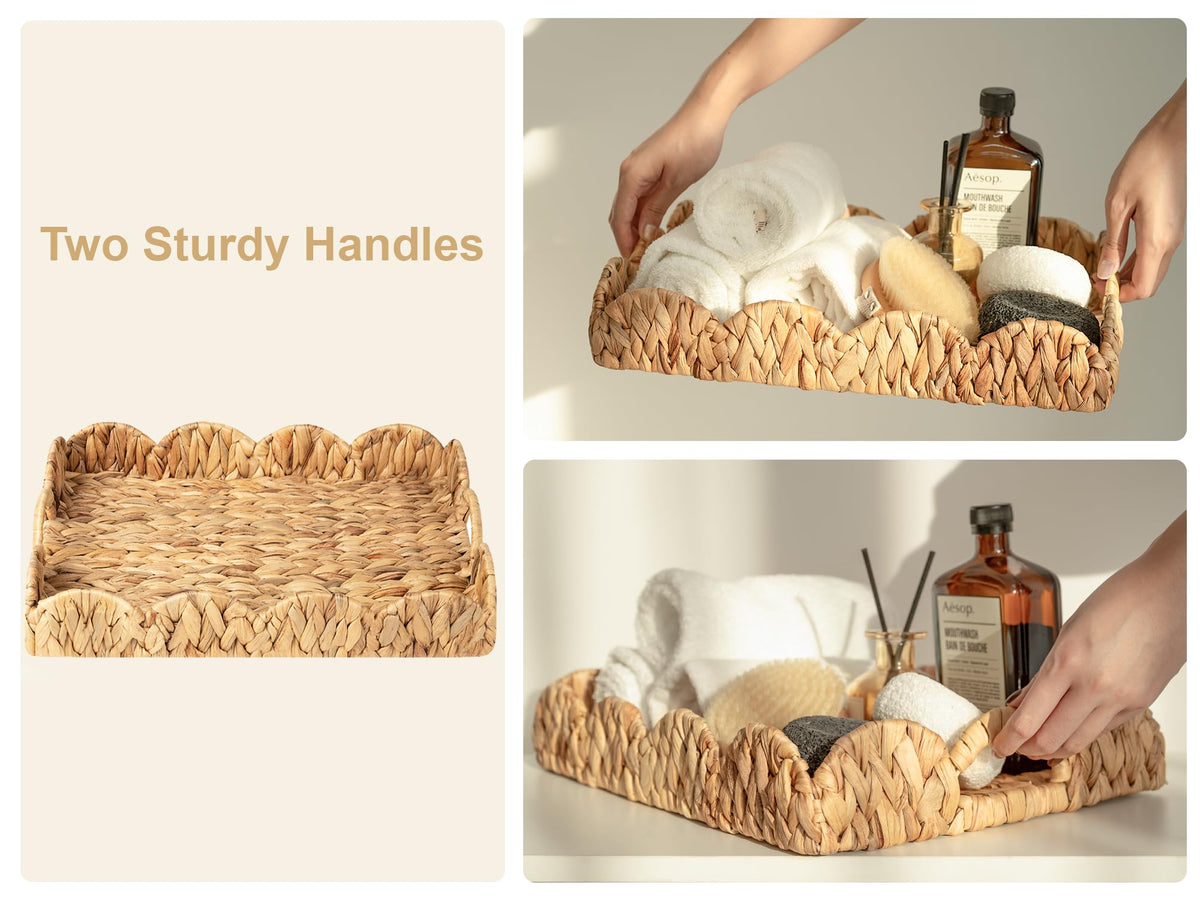 StorageWorks serving tray on kitchen island, ideal for prep and presentation.