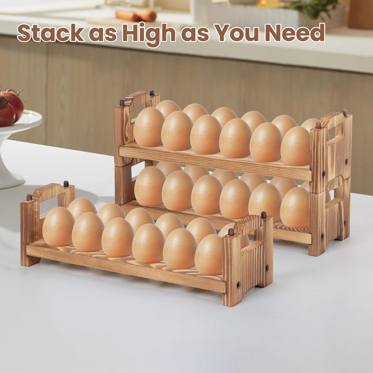 Storenization easy-clean wood surface for quick maintenance.