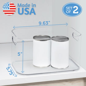 STORi Bliss cabinet organization bin simplifies shelf storage