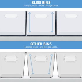 STORi Bliss under-sink storage bin maximizes deep cabinet space