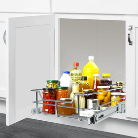 STORKING smooth, silent drawer glide minimizes everyday noise.