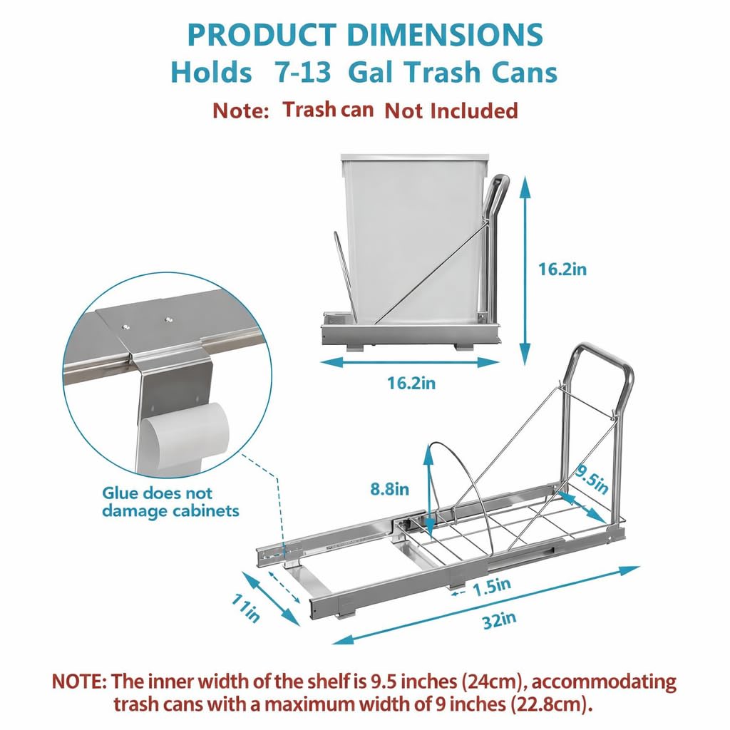 Storvexify cabinet opening compatibility for 18x13 inch spaces.