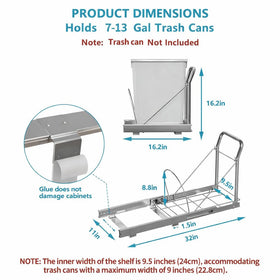 Storvexify cabinet opening compatibility for 18x13 inch spaces.