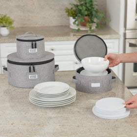 STOZU flatware storage with 5 adjustable compartments stays organized