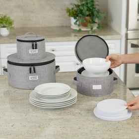 STOZU hard shell protection shows sturdy lid and base for durable storage.