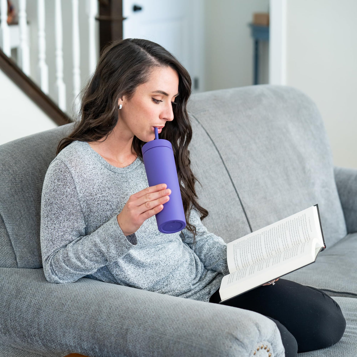 STRATA CUPS opaque matte surface resists smudges and decals.