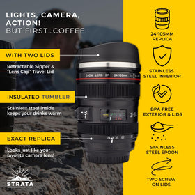 Replica EF 24-105mm lens mug adds bold photography-themed style