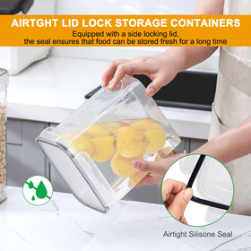 Stusgo transparent design lets you see contents at a glance and reduce waste.