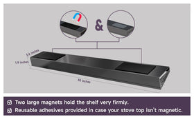 Stutov durable stainless steel resists rust, heat, and grease during busy cooking.