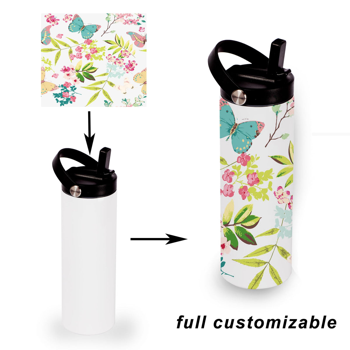 Stvyar sublimation-ready white tumbler for personalized gifts and branding.