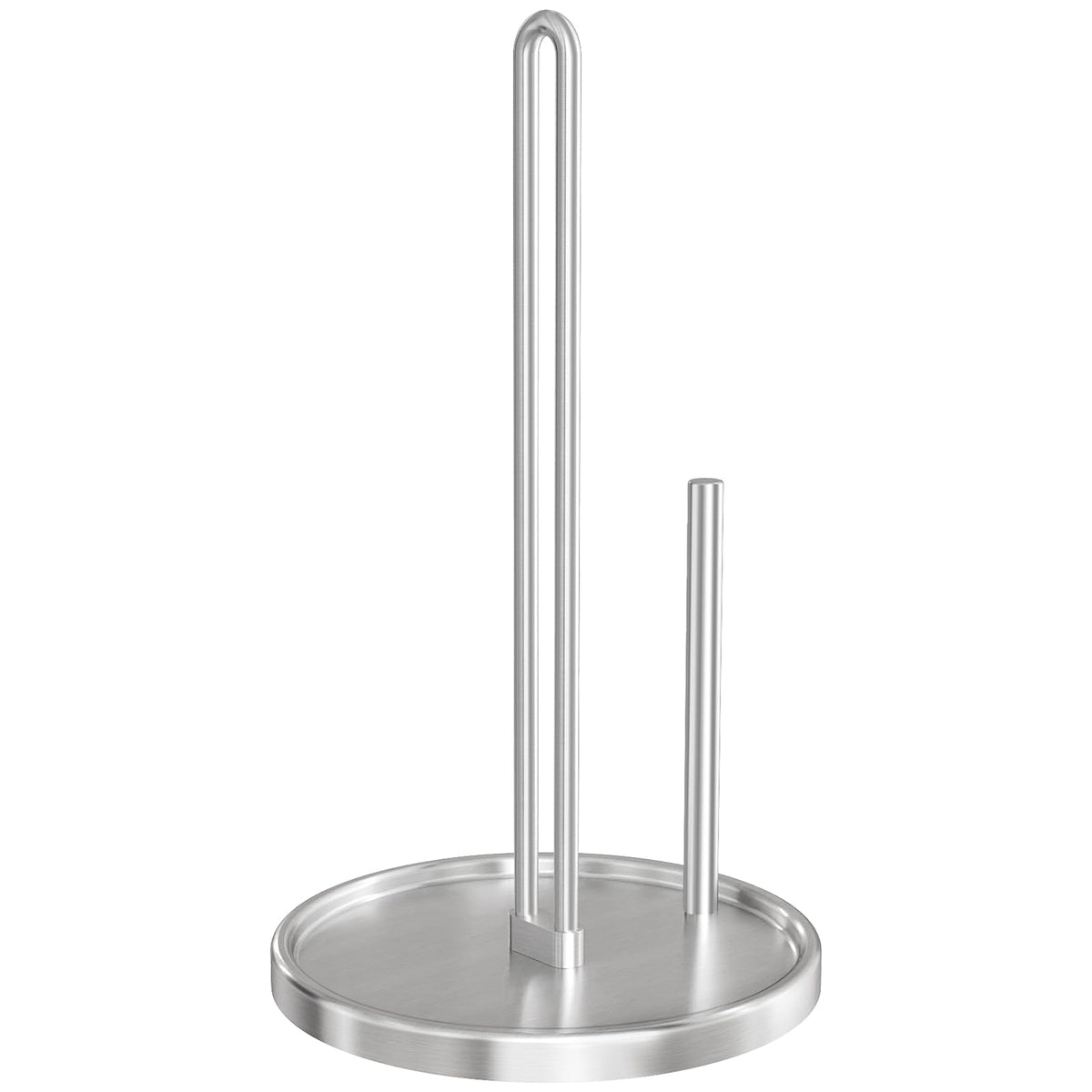 STWWO paper towel holder accommodates standard and larger rolls