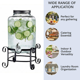 Style Setter beverage dispenser ideal for iced tea and lemonade
