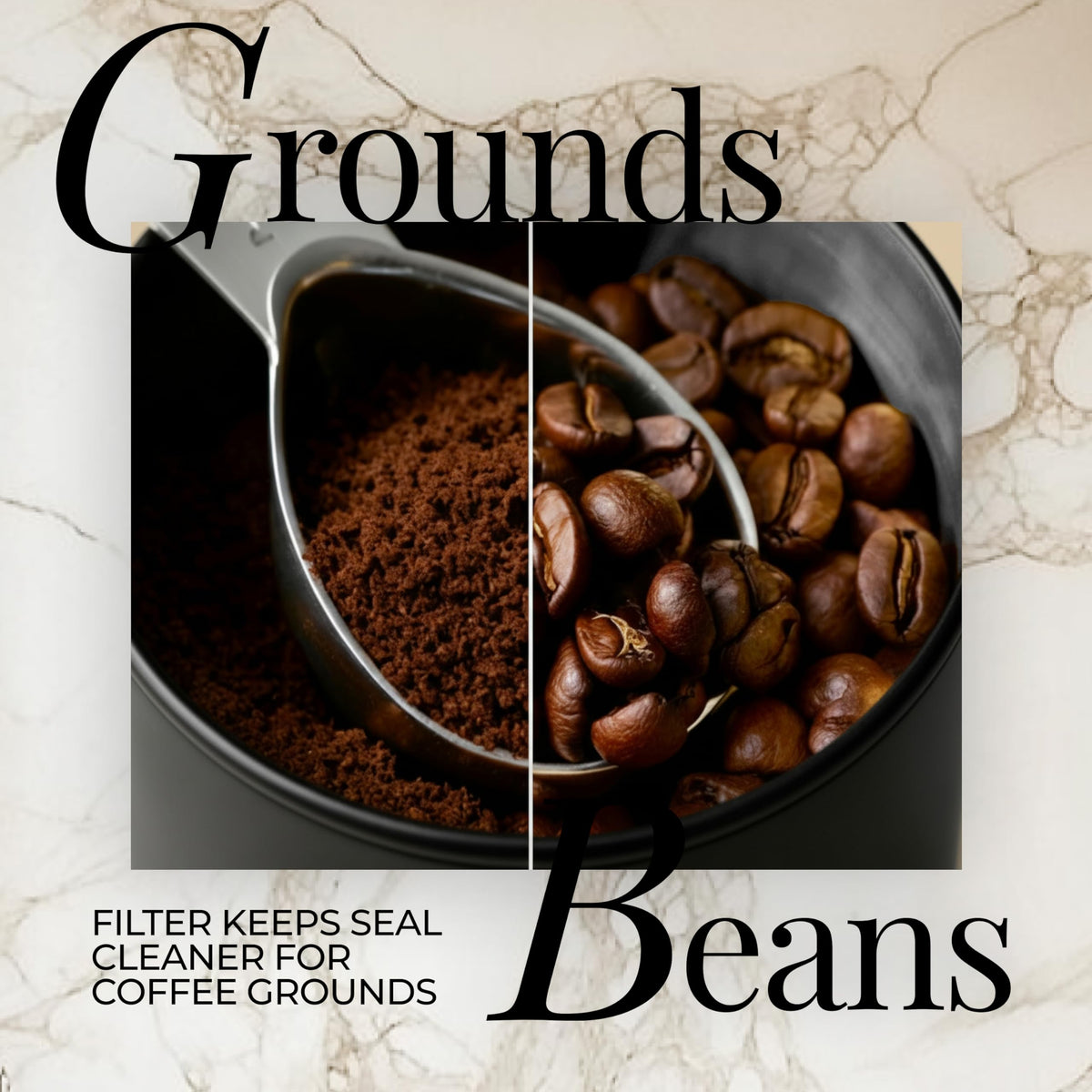 STYLED SETTINGS 1 lb capacity holds beans or grounds