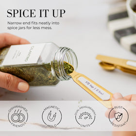 Dishwasher-safe stainless steel for easy cleanup.