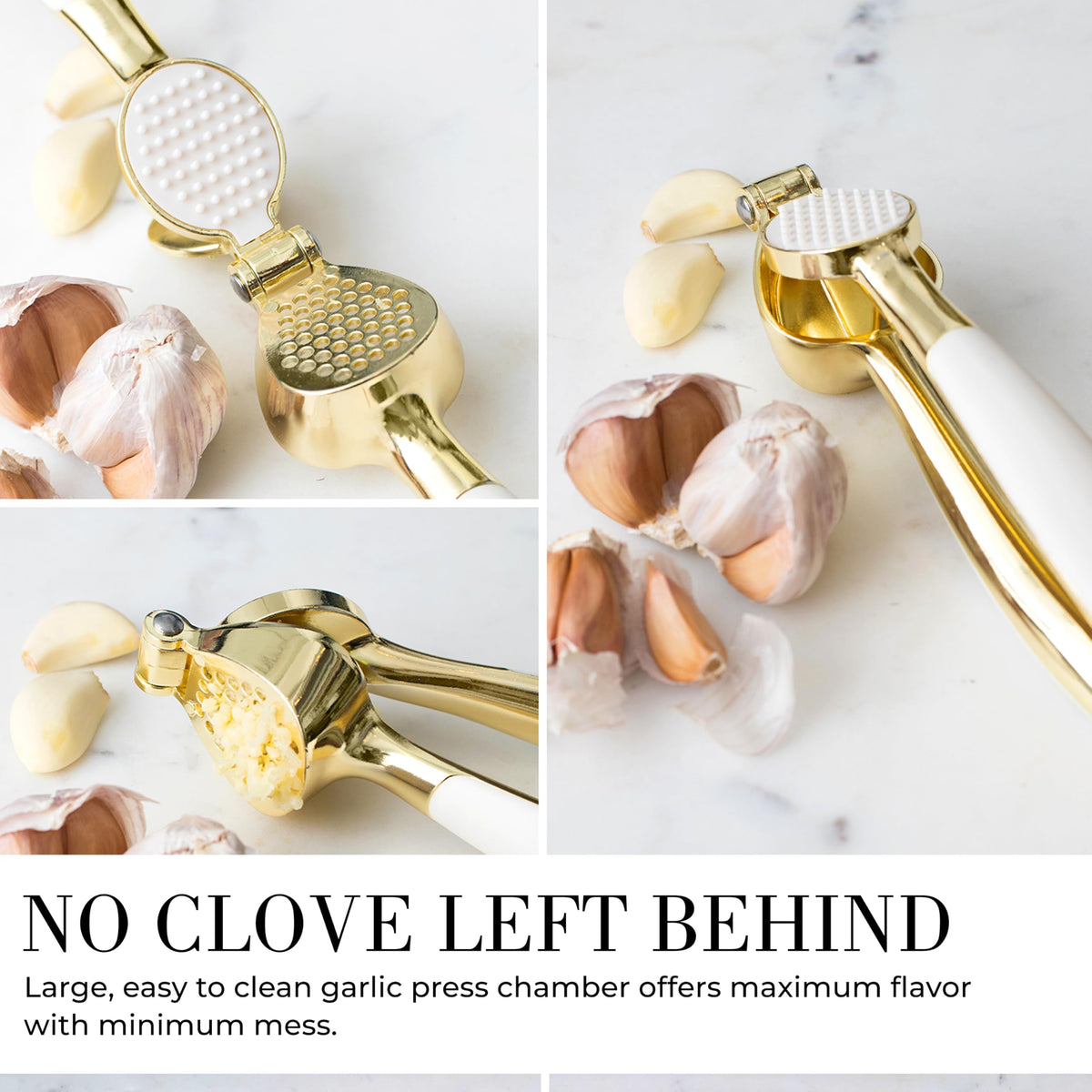 STYLED SETTINGS white pizza cutter wheel with finger guard for clean slices