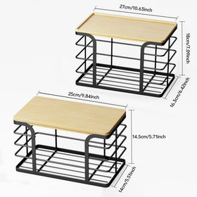 Stylstoreazy wall-mount dispenser kit keeps bags accessible and tidy.