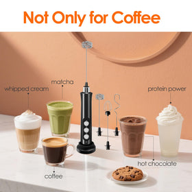 Styuanmmy portable frother design suited for travel and work.