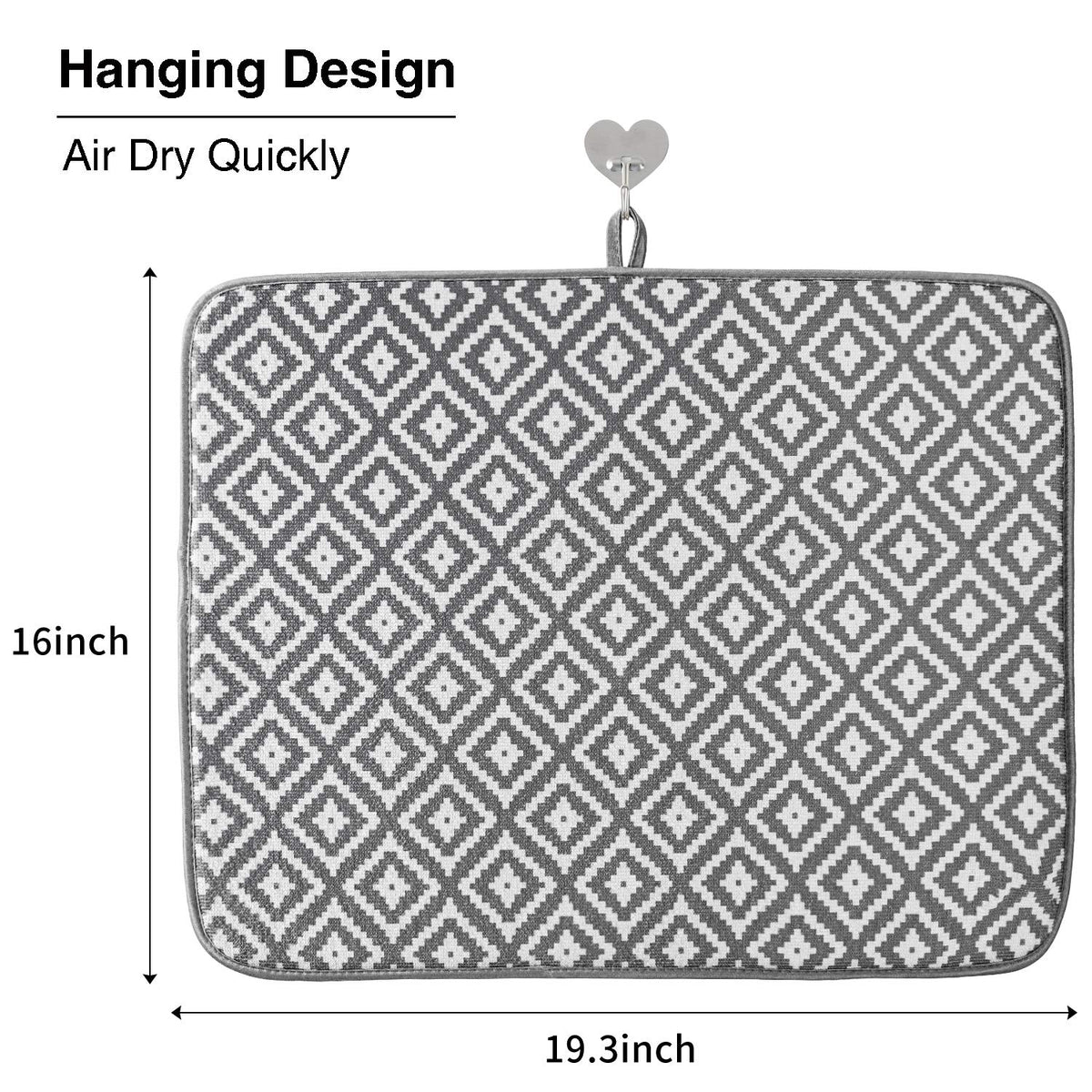 Subekyu mat anti-slip back keeps the surface stable.