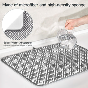 Subekyu anti-slip back prevents sliding for stable use on busy counters