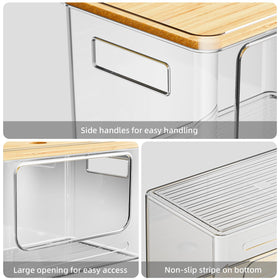 SUBEKYU sturdy box design beautifies the space by replacing flimsy packaging.