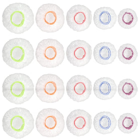 Sublaga five-color set covers bowls and containers for versatile kitchen use.