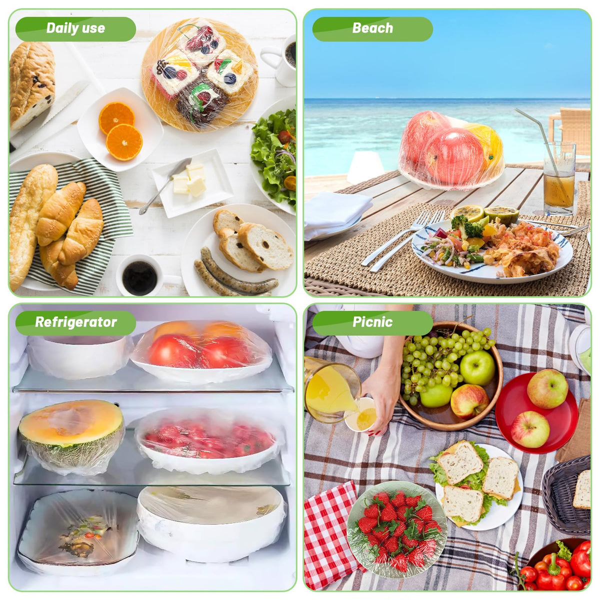 Sublaga 200-piece set provides flexible coverage for leftovers.