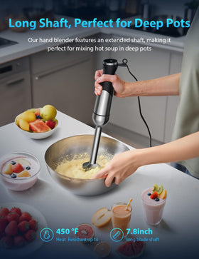 Subry Chefy 4-blade titanium head for efficient blending