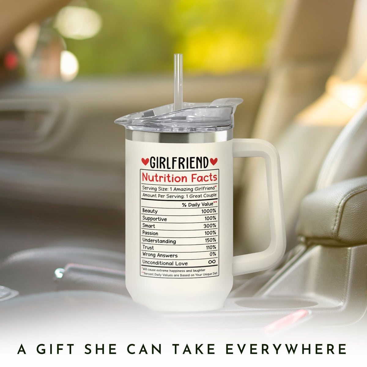 Suchagift Christmas gift for girlfriend tumbler adds festive flair.