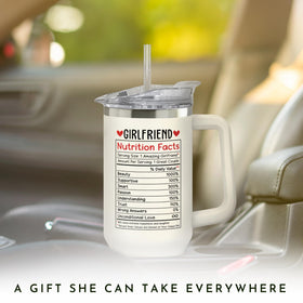 Suchagift Christmas gift for girlfriend tumbler adds festive flair.