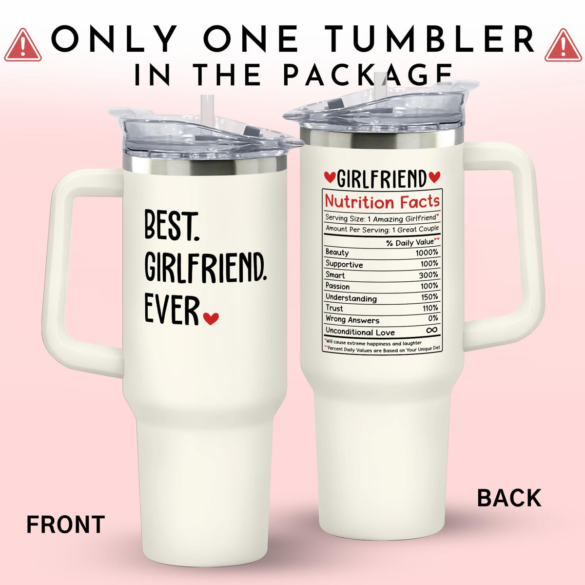 Suchagift stainless steel tumbler durability stands up to daily use and travel.