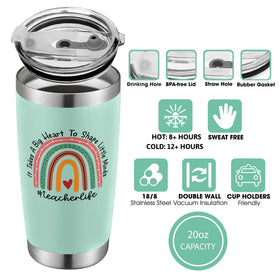 SUCHAGIFT 18-8 stainless steel tumbler designed for daily use.