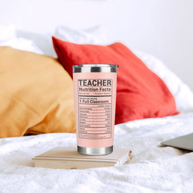 Suchagift pink tumbler keeps drinks cold for refreshing breaks