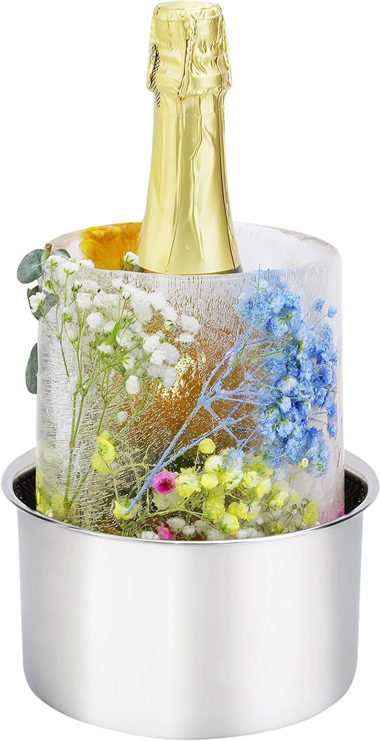 SUchict ice mold wine bottle chiller for elegant entertaining and precise cooling of bottles