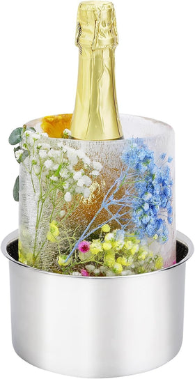 SUchict ice mold wine bottle chiller for elegant entertaining and precise cooling of bottles
