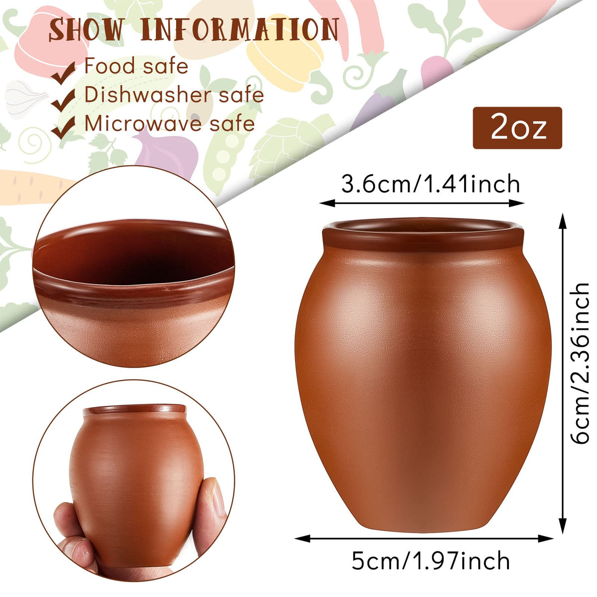 Suclain barro cups classic stein shape for stylish serving at bars and restaurants.