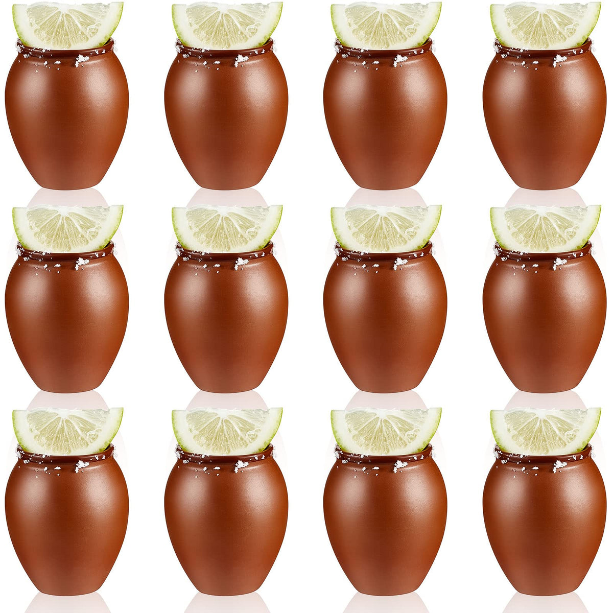 Suclain mini cantaritos tequila shot 2oz for tasting sessions and festive table displays.