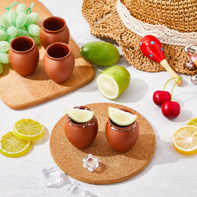 Suclain tequila margarita mini cups ideal for cocktails and tasting events.