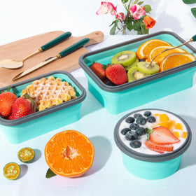 Sudaya silicone material shows durable, flexible storage for daily kitchen tasks.