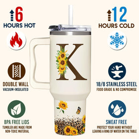 SUFAVN 18/8 stainless steel tumbler offers durable, rust-resistant everyday use.