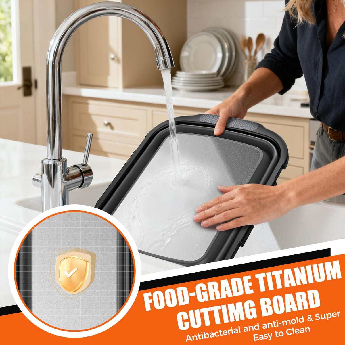 Sufkodu large-capacity basin suitable for meats and beverages.