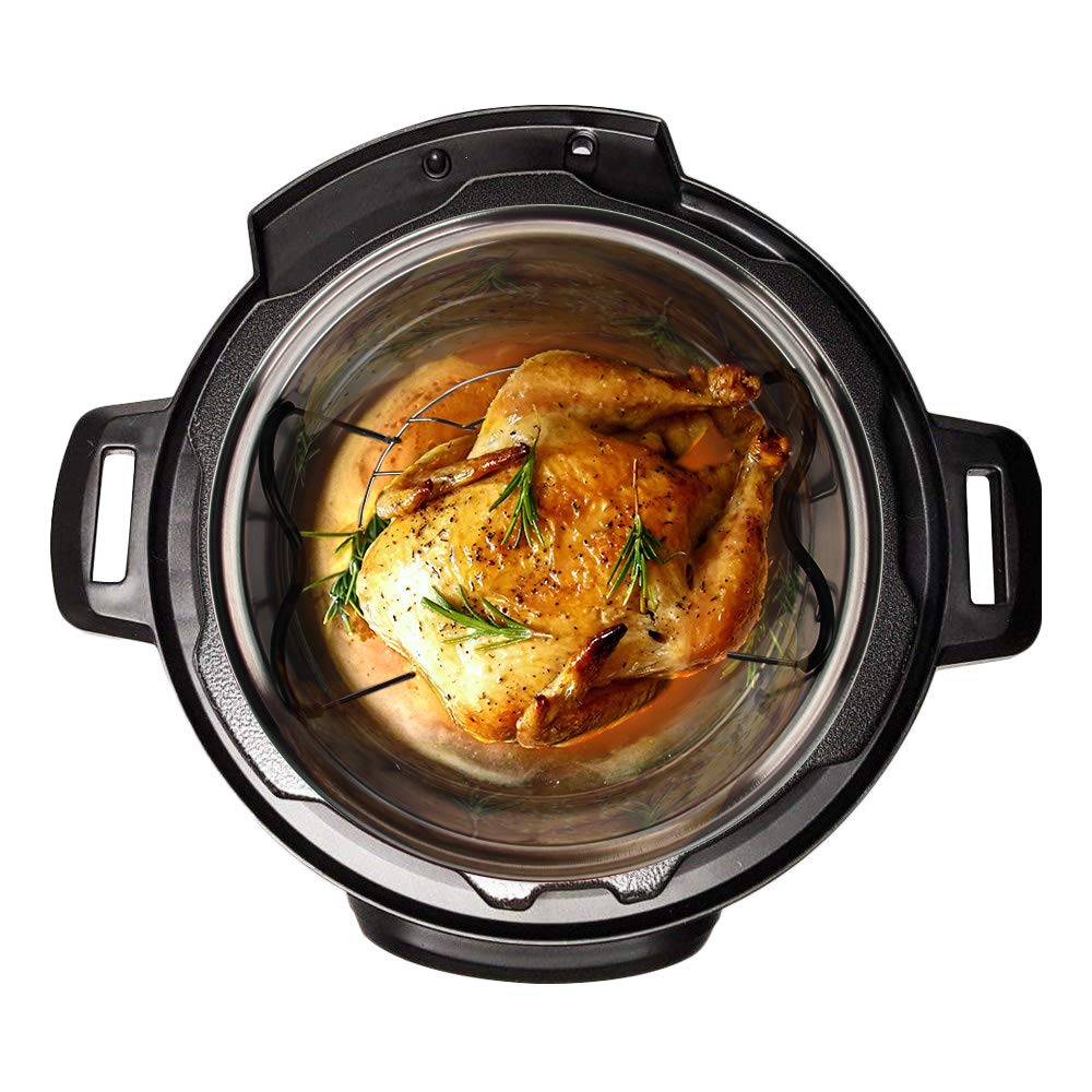 Sugaroom collapsible steam rack-trivet folded for compact storage