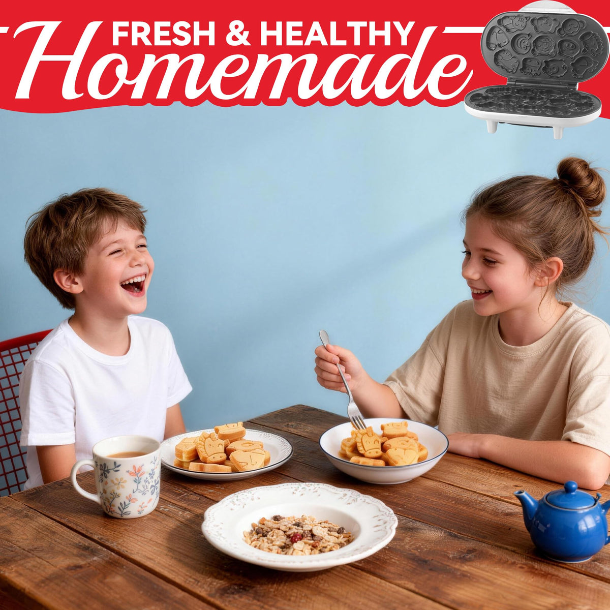 SugarWhisk family-friendly brunch setup supports quick, shareable breakfast moments