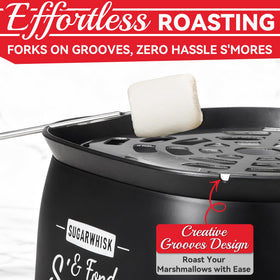 SugarWhisk flameless heater to power indoor fondue and roasting