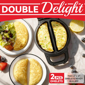 SugarWhisk Flip Omelette Maker features a ready-to-cook indicator for optimal temperature.
