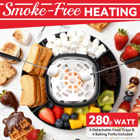 SugarWhisk fondue bowl designed for dipping fruits and treats