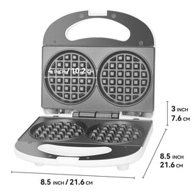 SugarWhisk Gift-ready mini waffle maker for family occasions.
