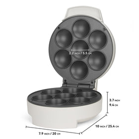 SugarWhisk Mini Cupcake Maker kid-friendly kitchen setup encourages safe baking.