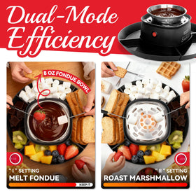 SugarWhisk roasting forks with 4-prong set for safe, mess-free s'mores