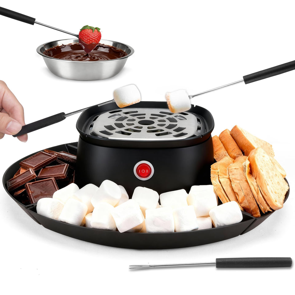 SugarWhisk smore-maker graphite base for quick marshmallow toasts at home